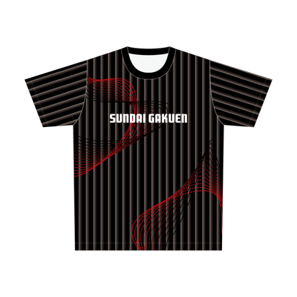 駿台学園サッカー部 フルデザインTシャツB（番号・ネームあり）