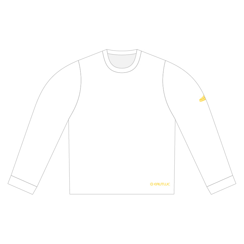 ERUTLUC シグニチャーロングスリーブTシャツ／無地