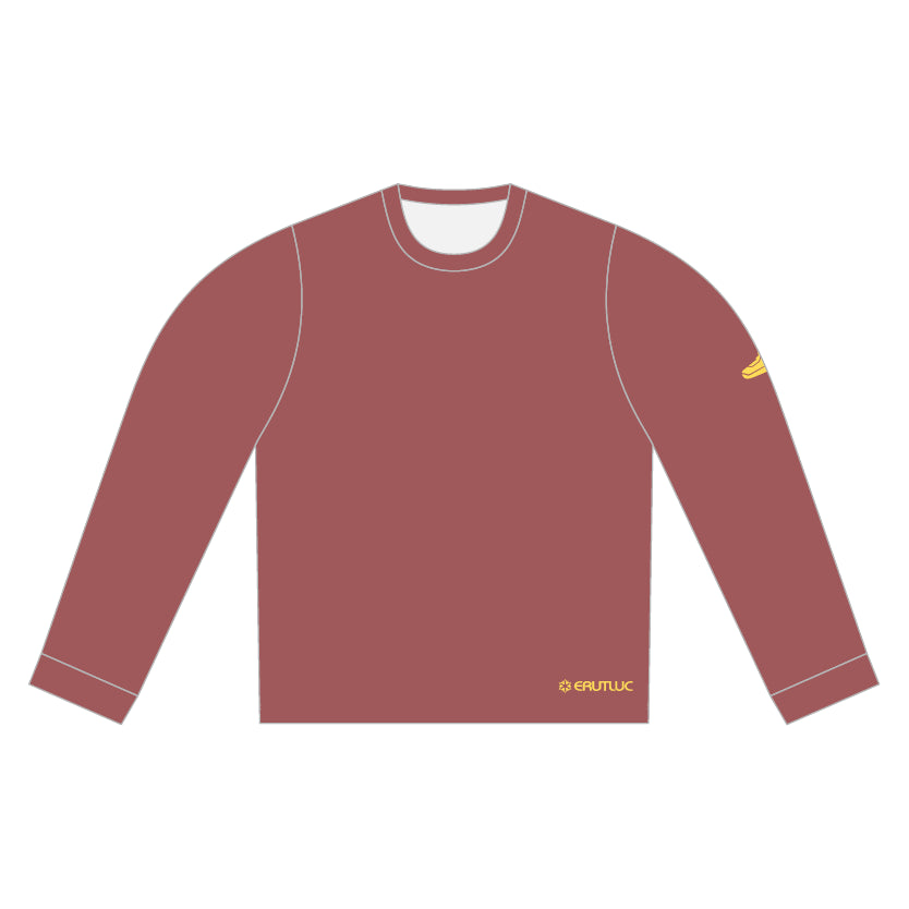 ERUTLUC シグニチャーロングスリーブTシャツ／無地