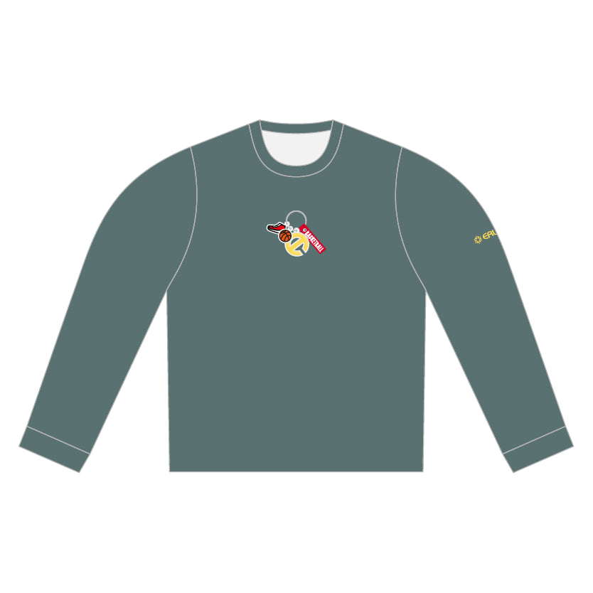 ERUTLUC シグニチャーロングスリーブTシャツ／無地