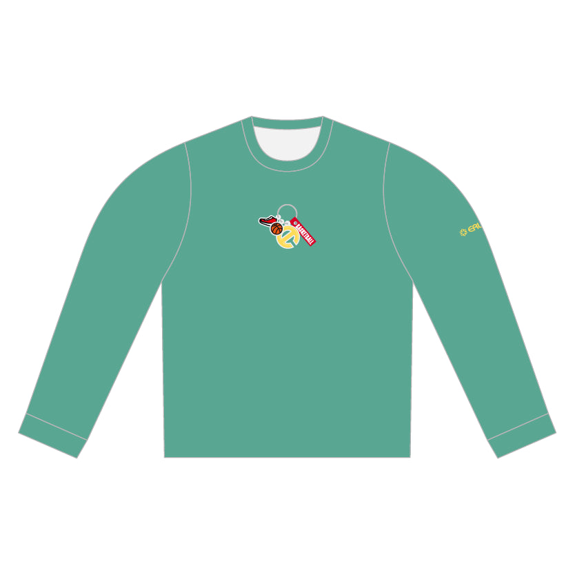 ERUTLUC シグニチャーロングスリーブTシャツ／無地