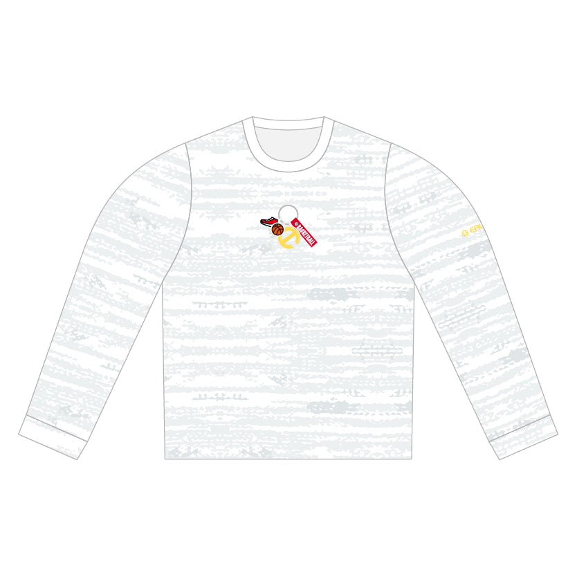 ERUTLUC シグニチャーロングスリーブTシャツ／グラフィックA