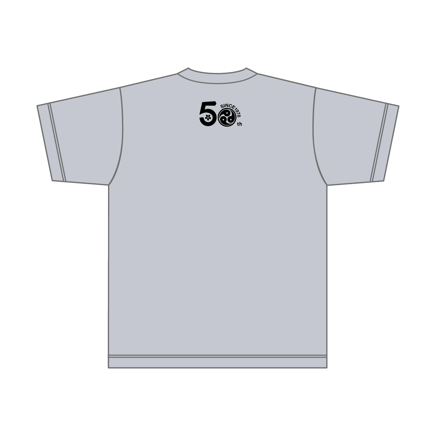 まがたま太鼓 コットンTシャツ／ブラックロゴ