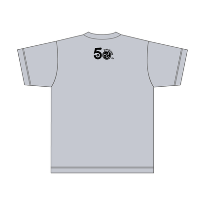 まがたま太鼓 コットンTシャツ／ブラックロゴ