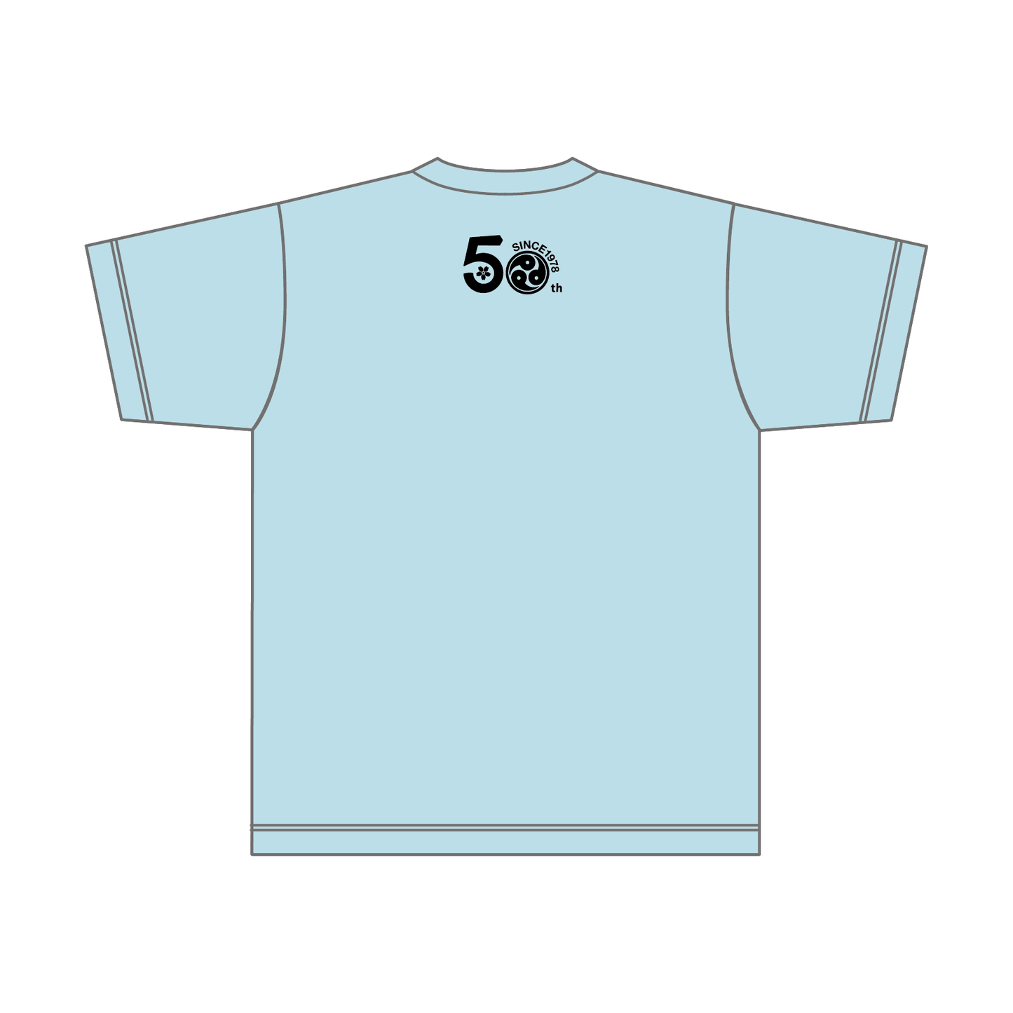 まがたま太鼓 コットンTシャツ／ブラックロゴ