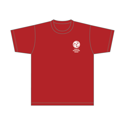 まがたま太鼓 コットンTシャツ／ホワイトロゴ