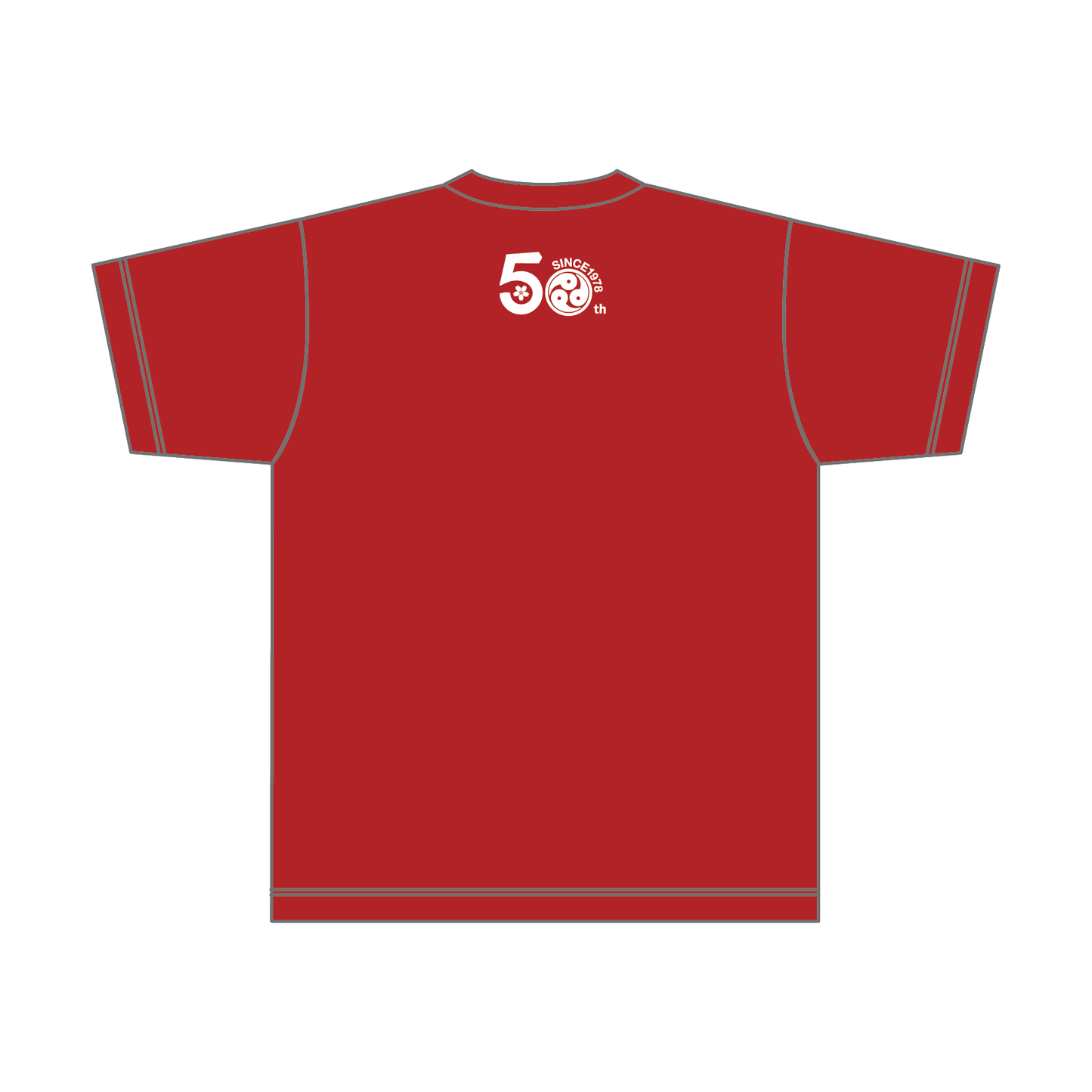 まがたま太鼓 コットンTシャツ／ホワイトロゴ