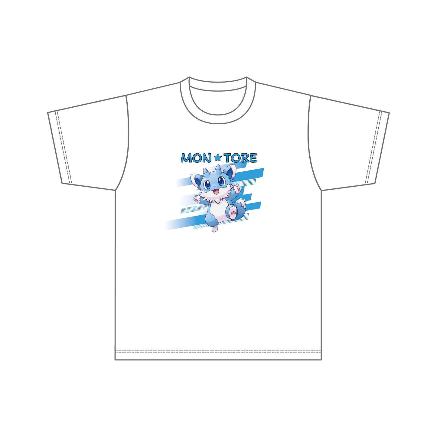 アイスンTシャツ（青）