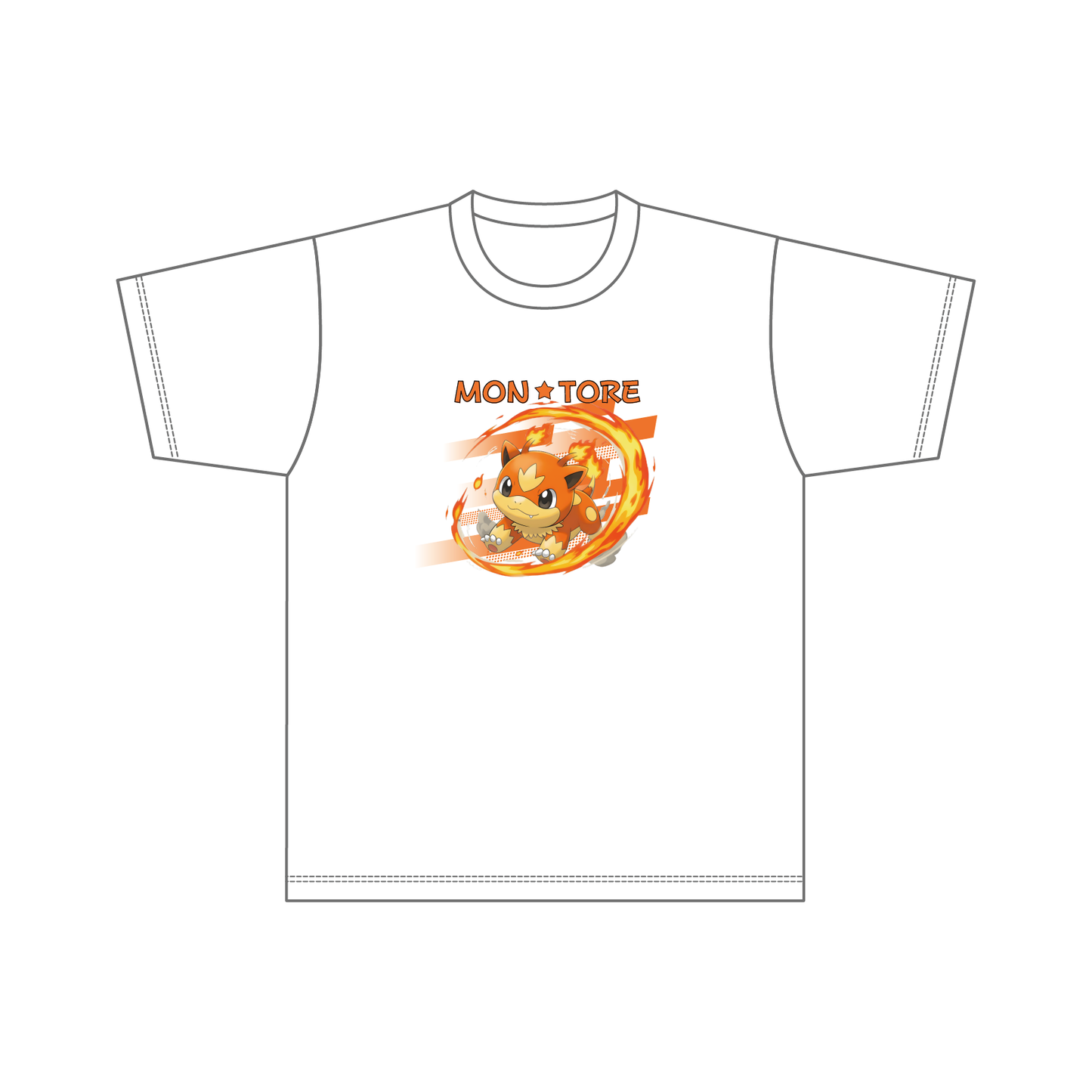 フーリーTシャツ（赤）