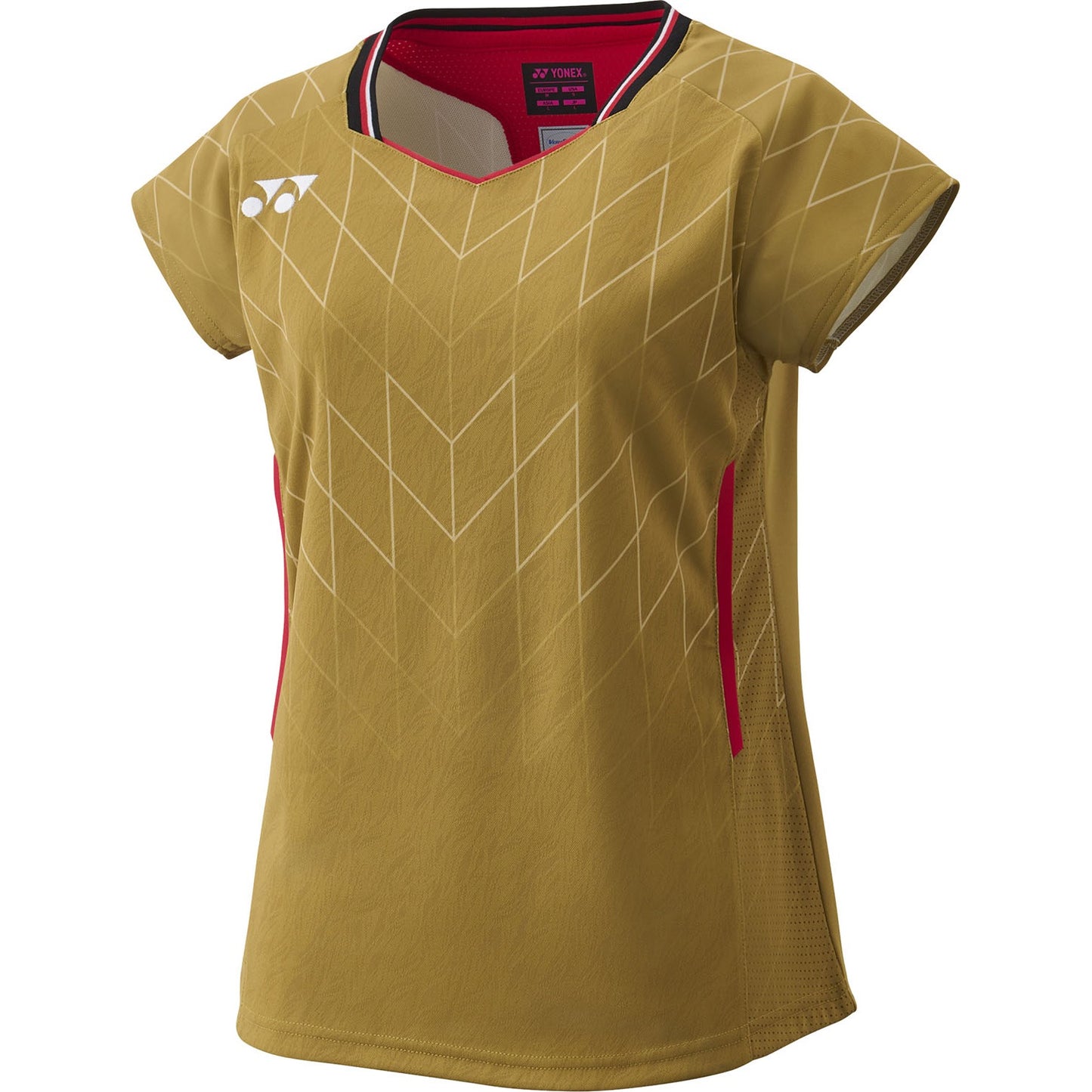 ウィメンズゲームシャツ(フィットシャツ)（20915）／YONEX（ヨネックス）