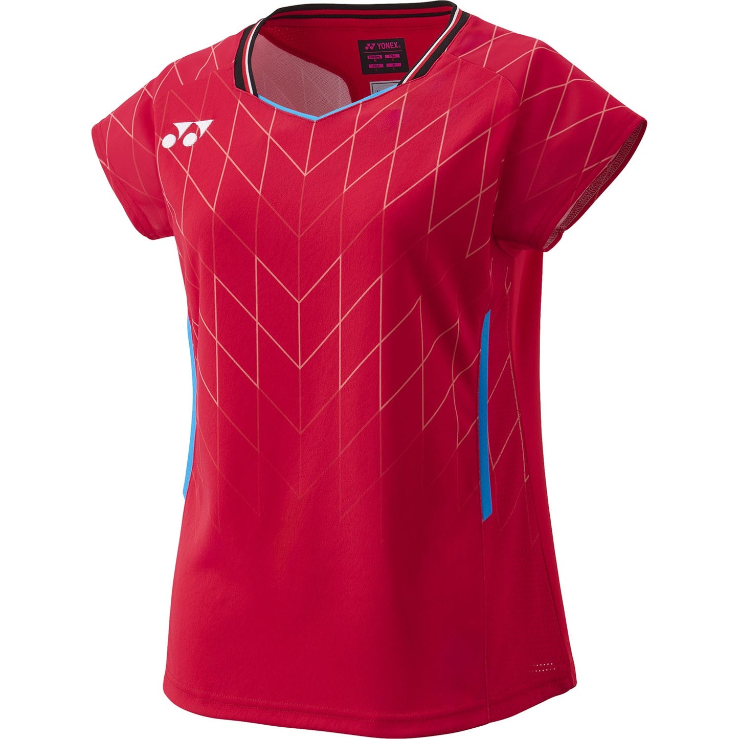 ウィメンズゲームシャツ(フィットシャツ)（20915）／YONEX（ヨネックス）