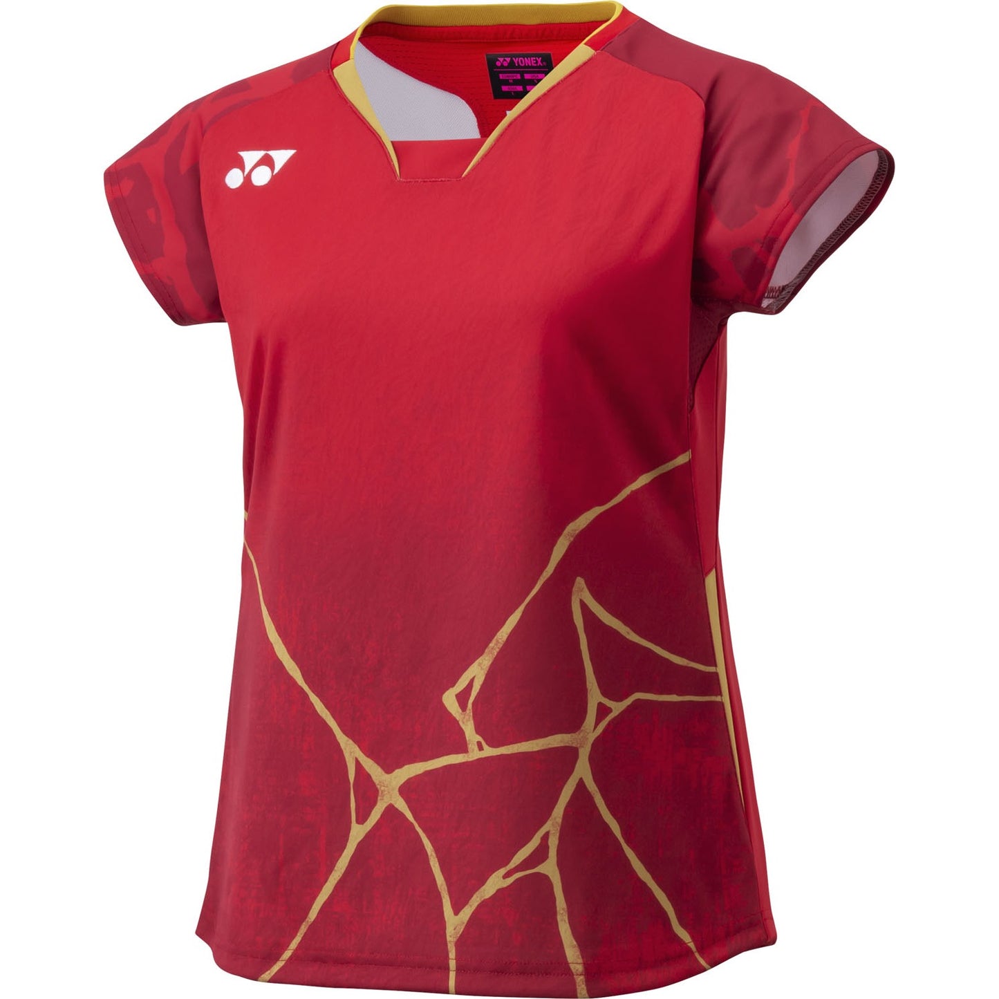 ウィメンズゲームシャツ(フィットシャツ)（20962）／YONEX（ヨネックス）