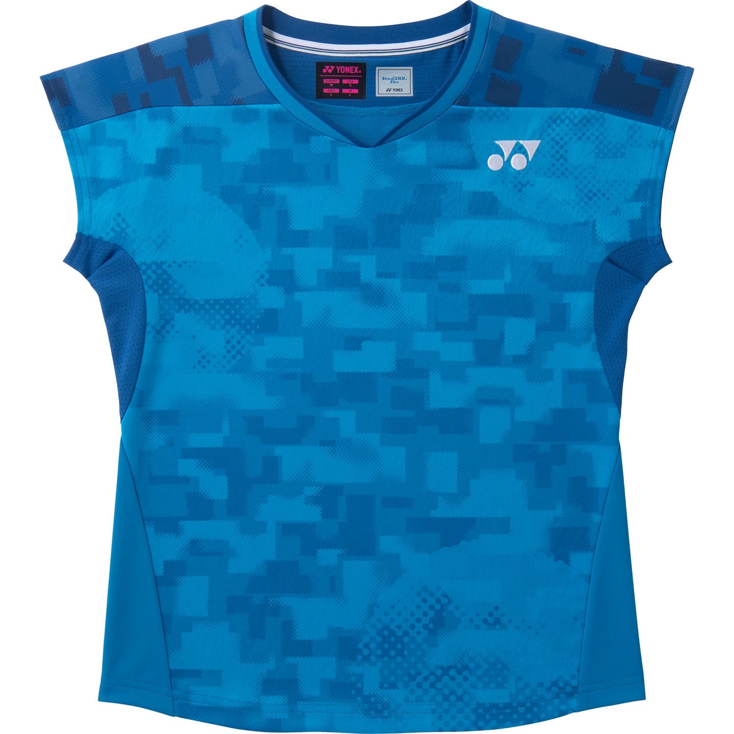 ウィメンズゲームシャツ(フィットシャツ)（21000）／YONEX（ヨネックス）