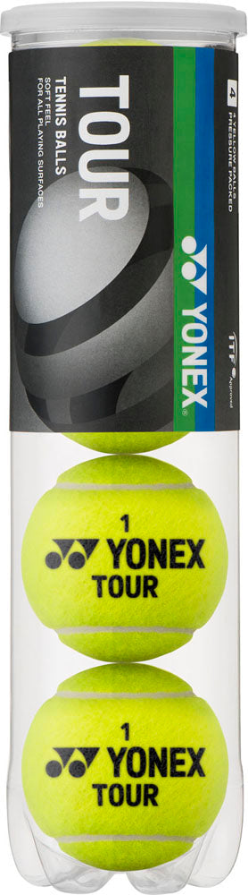 テニスボール ツアー4球PET缶／YONEX