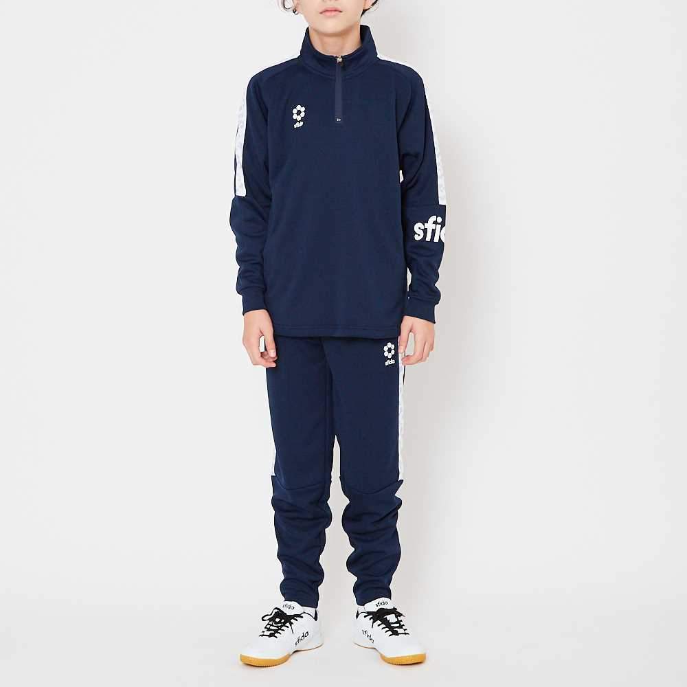 BPウォームアップハーフジップトップ JR SA-21813JR - sfida Online Store