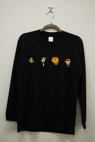 エルくんラックちゃんプリント ロンT