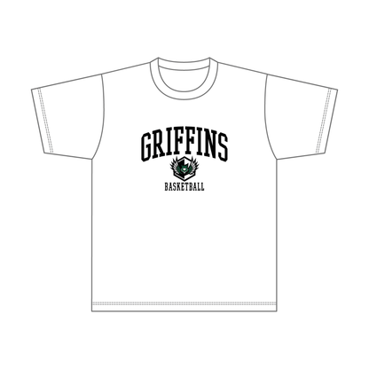 GRIFFINS ドライスムースTシャツ／ホワイト