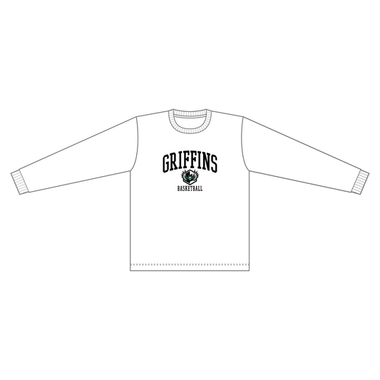GRIFFINS ドライスムースロンT／ホワイト