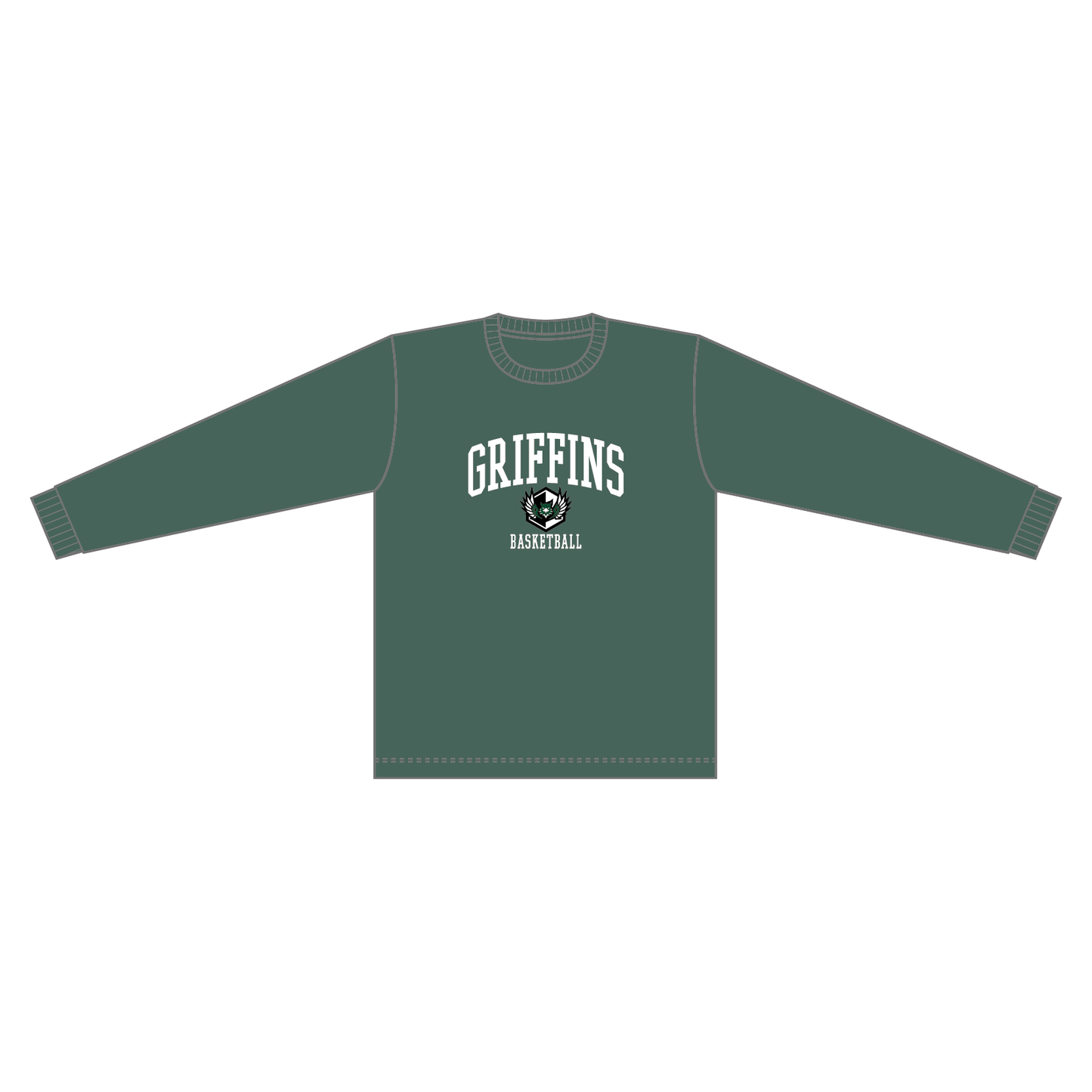 GRIFFINS ドライスムースロンT／アイビーグリーン