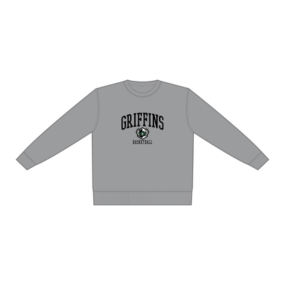 GRIFFINS コットンスウェット／ミックスグレー
