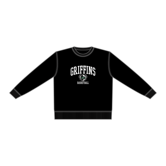 GRIFFINS コットンスウェット／ブラック