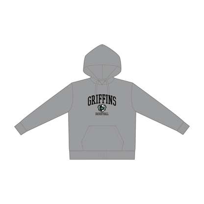 GRIFFINS コットンパーカー／ミックスグレー