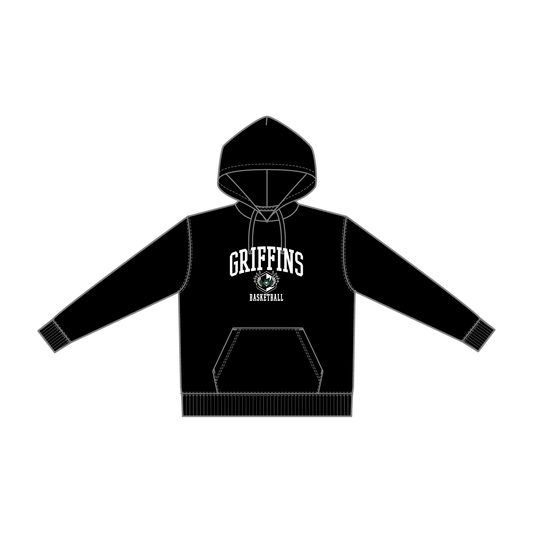 GRIFFINS コットンパーカー／ブラック