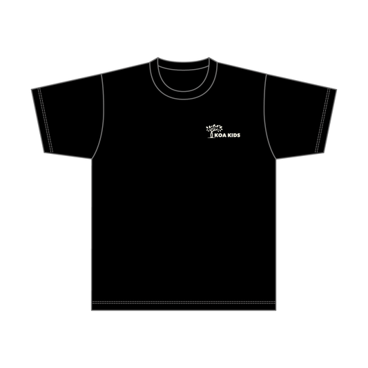 KOA kidsドライTシャツ／ブラック