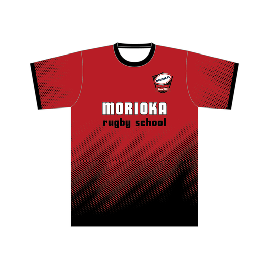 盛岡ラグビースクール_中学部用練習Ｔシャツ①（必須購入）