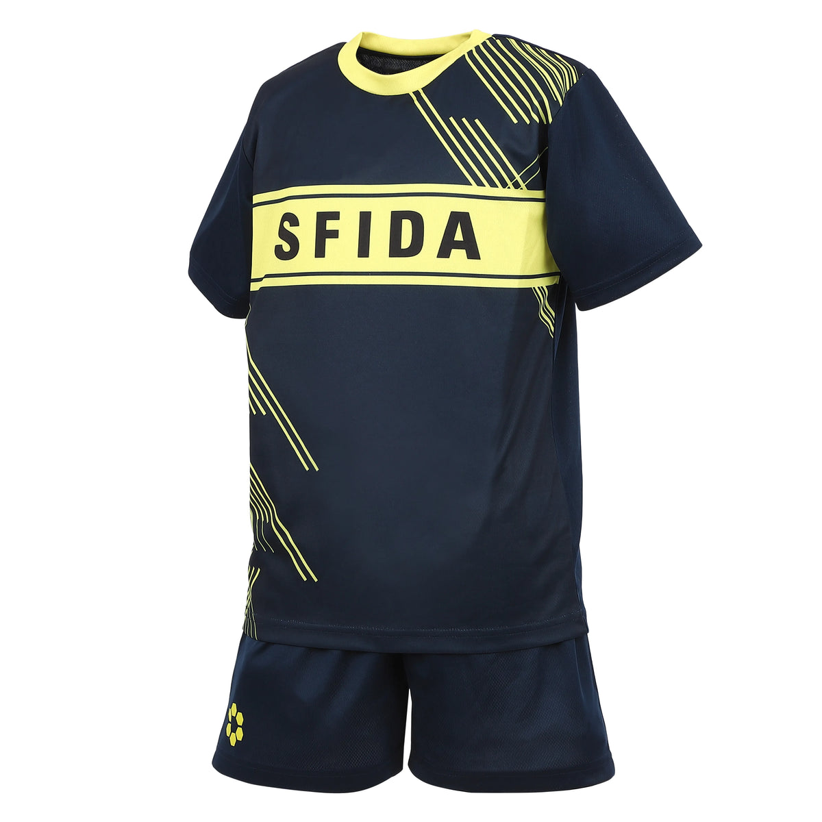 【セットアップ】[キッズ/ジュニア]SFIDA Jr.プラクティスＴシャツ＆ショーツ／SFIDA（スフィーダ）